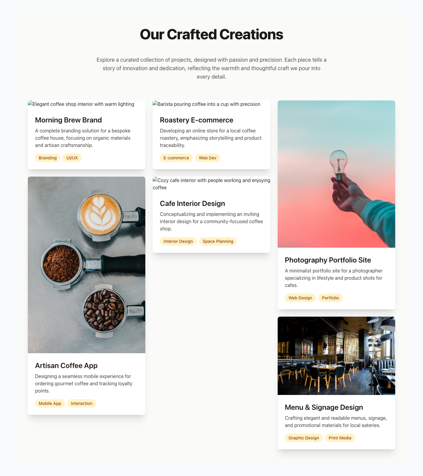 Project Portfolio Masonry