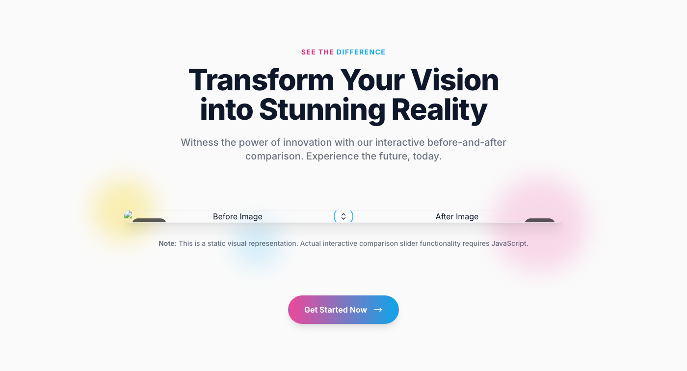 Visual Transformation Showcase