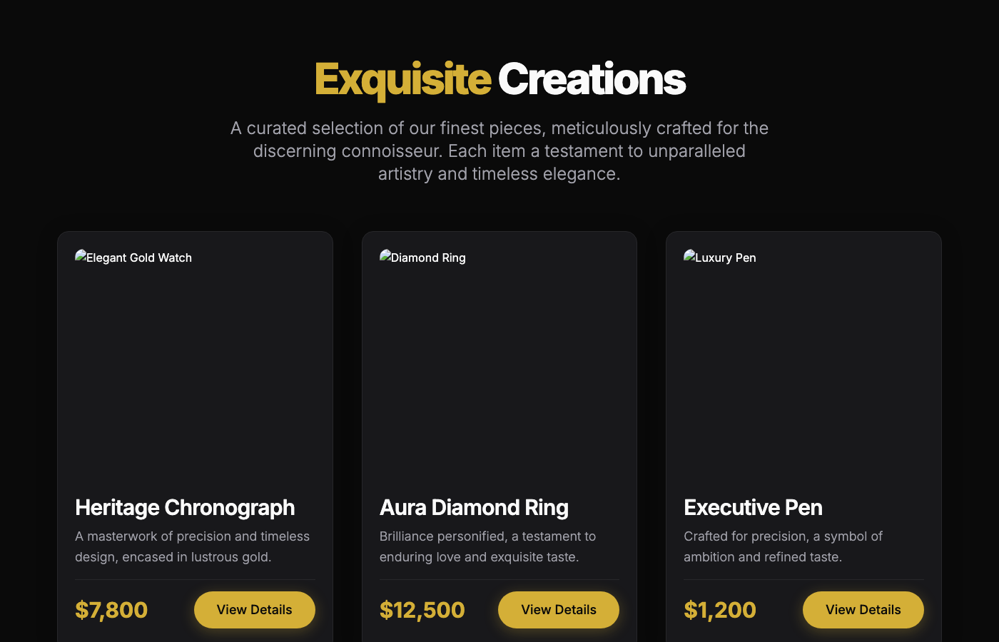 Aurelian Collection Showcase