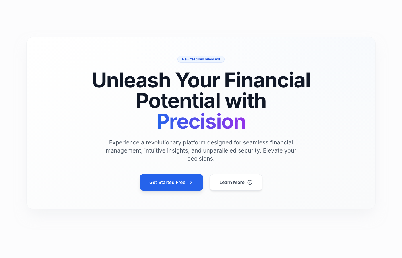 Fintech Horizon Hero