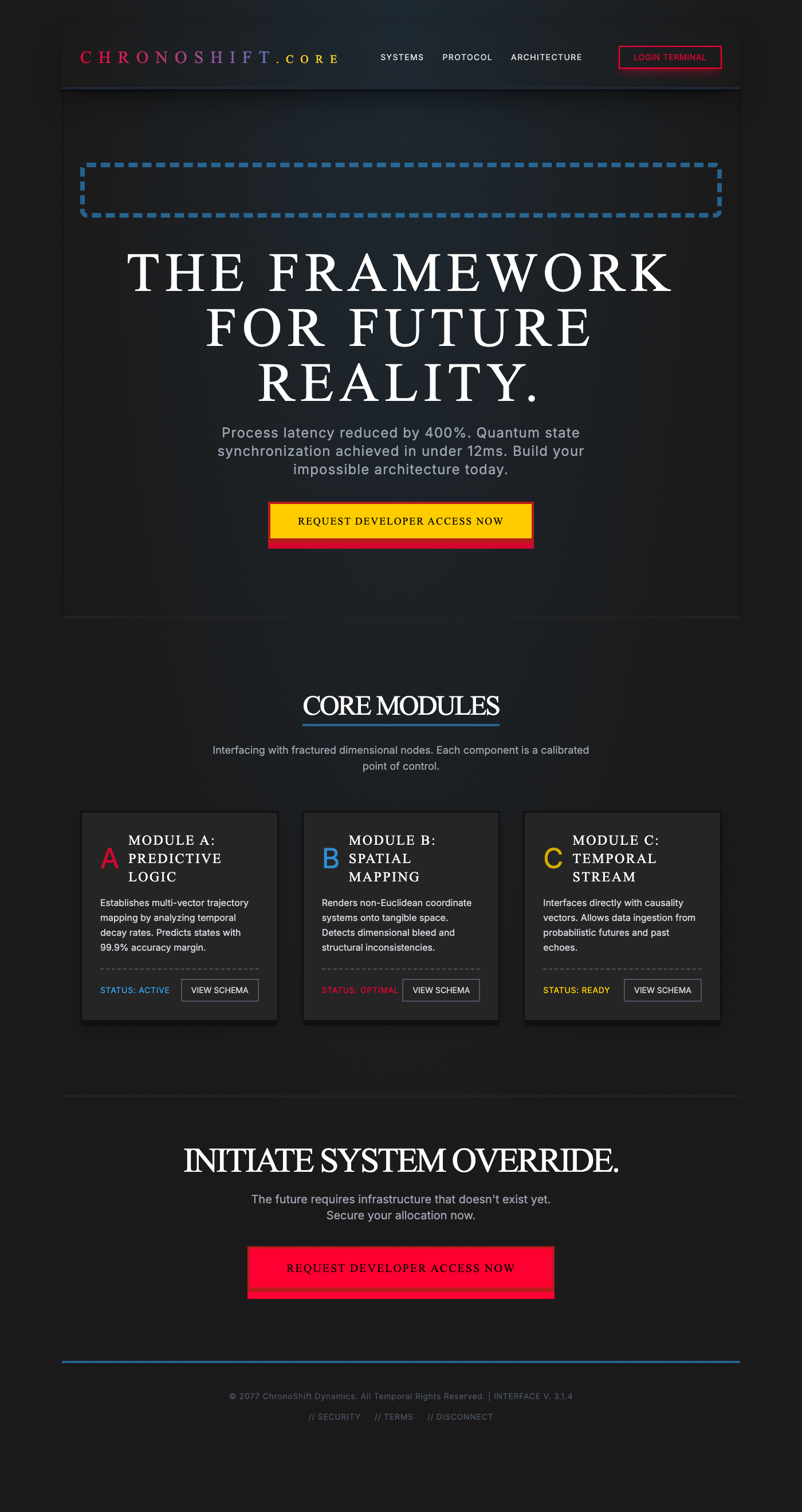 ChronoShift: Temporal Interface Engine