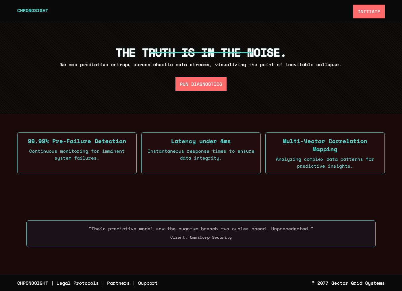 ChronoSight Data Stream Weaver