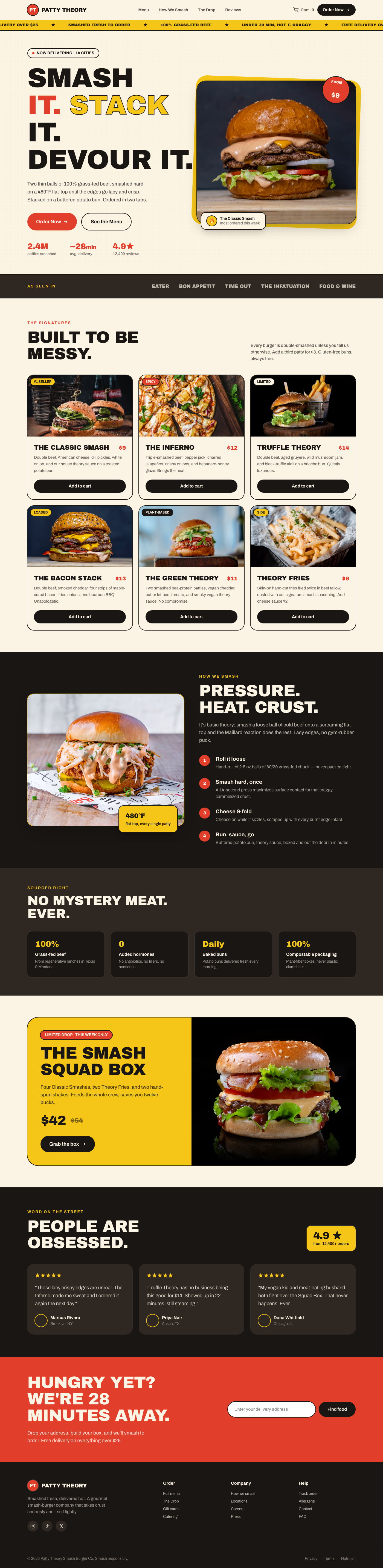 Patty Theory — Smash Burger Co.