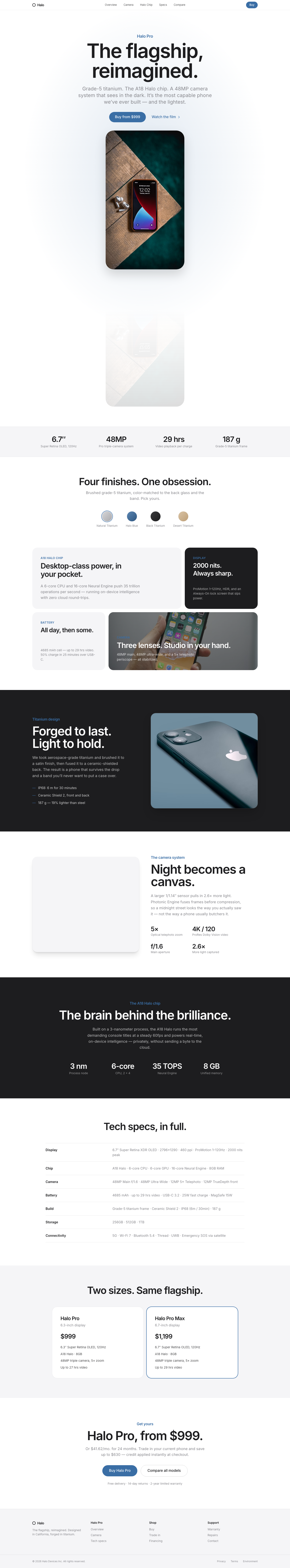 Halo — The Flagship, Reimagined